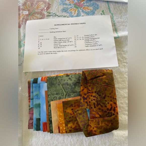 Cathedral Rock Quilt Applique Kit - Picture 5 of 8